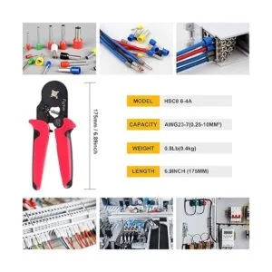 Flytuo AWG237 Herramienta de engarzado autoajustable de_2