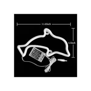 JYWJ Letrero de neón con luces LED funciona con 3 pilas_4