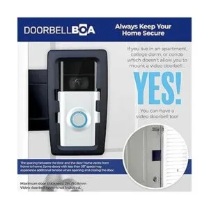 DoorbellBoa Timbre de video contra robos para instalar en_4