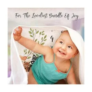 Paishanas Manta mensual de hito para bebé niño niña