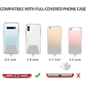 COCASES Paquete de 2 pestañas de sujeción para teléfono_3