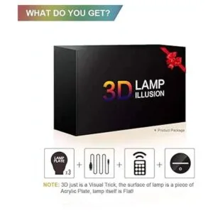 Lámpara de noche de 3 patrones 3D ilusión Star Wars para_5