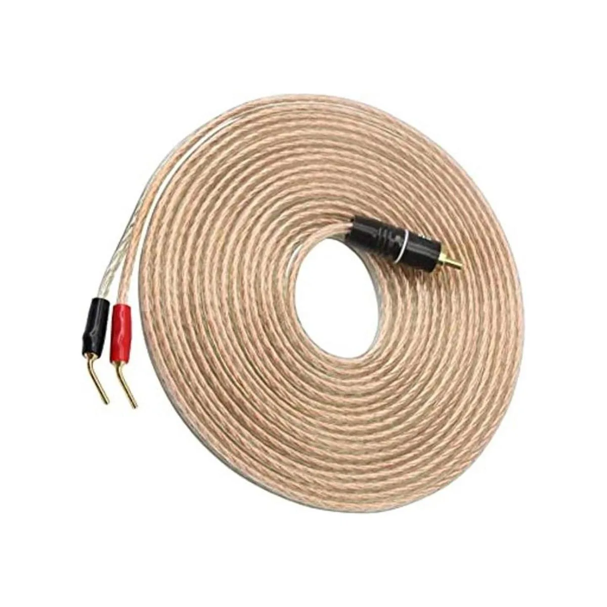 Cable de audio para altavoces RCA a banana tipo pin cable_1