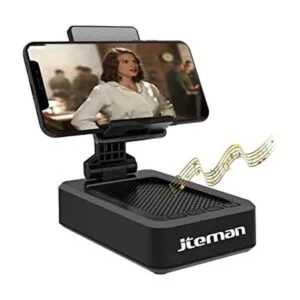 Cell Phone Stand with Wireless Bluetooth Speaker and_1