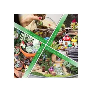 Dracarys 100 piezas de accesorios de jardín de hadas kit_3