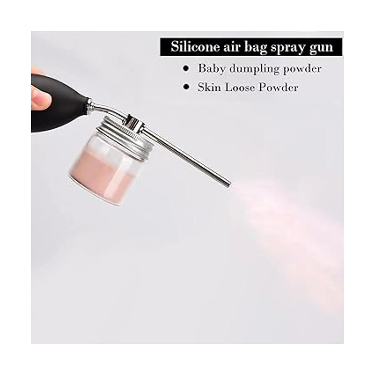 Noverlife Botellas de pulverización de polvo herramientas