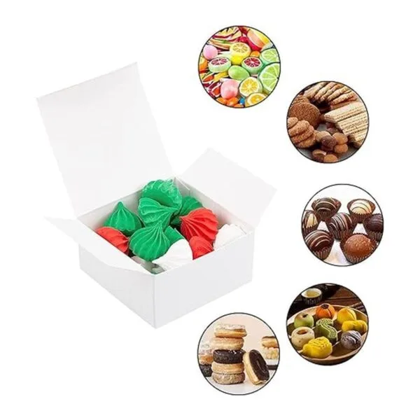 PH PandaHall Caja de regalo blanca 30 unidades caja de