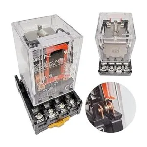 MK2PI Bobina de 12 V CC 8 pines 2NO 2NC DPDT relé de_3