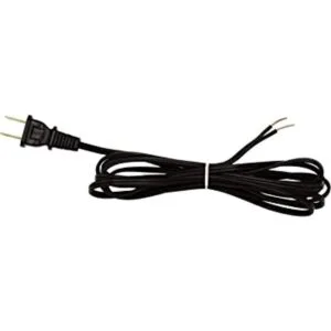 Creative Hobbies cable de lámpara negro 12 pies de largo_1