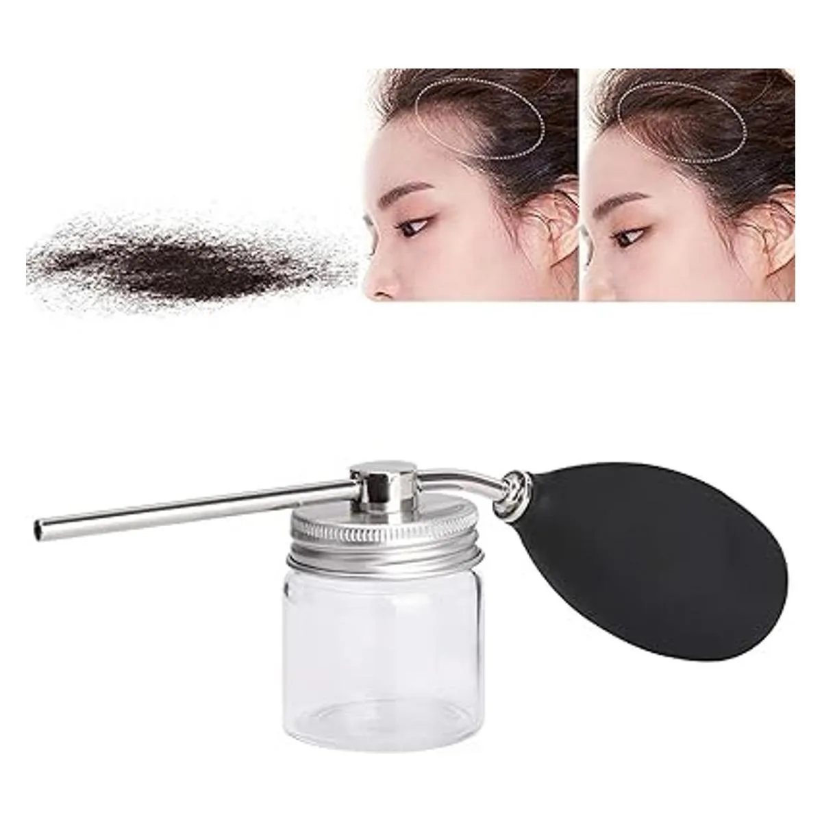 Noverlife Botellas de pulverización de polvo herramientas