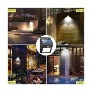 Luces de sensor solar al aire libre 30 LED inalámbricas_3