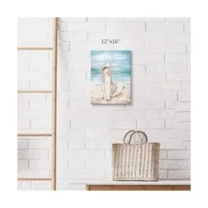 Abstract Beach Artwork Ocean Picture Modern Women_2