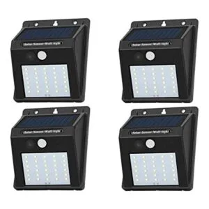 Luces de sensor solar al aire libre 30 LED inalámbricas_1
