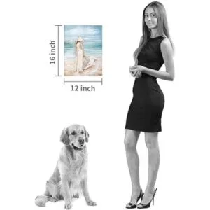 Abstract Beach Artwork Ocean Picture Modern Women_6