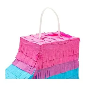 Piñata pequeña número 1 arcoíris para suministros de_4