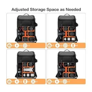 MOSISO Mochila para cámara réflex digital réflex sin_3