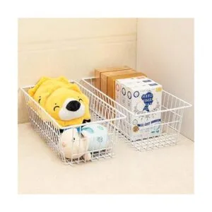 SANNO Cestas para congelador de 15.7 pulgadas cestas de