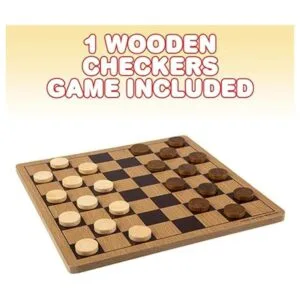 Gamie Juego de mesa para damas de madera juego de mesa_2