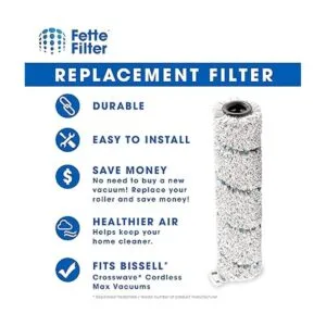 Filtro Fette Rodillo de cepillo para superficies