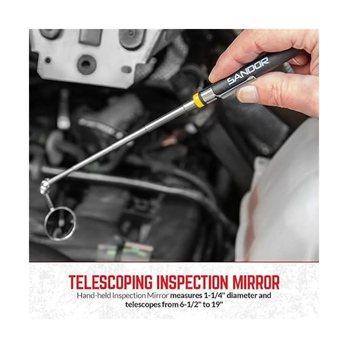 Juego de herramientas de inspección de 3 piezas Mini