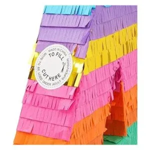 Piñata pequeña de arcoíris número 4 para fiesta de_5
