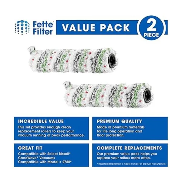 Filtro Fette Rollo de cepillo para mascotas