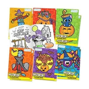 ArtCreativity Libros para colorear de Halloween para_1
