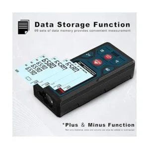 Medición láser de 165 pies164.0 ft FtinM de conmutación