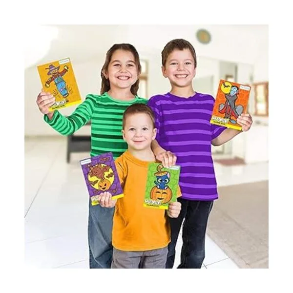 ArtCreativity Libros para colorear de Halloween para_5
