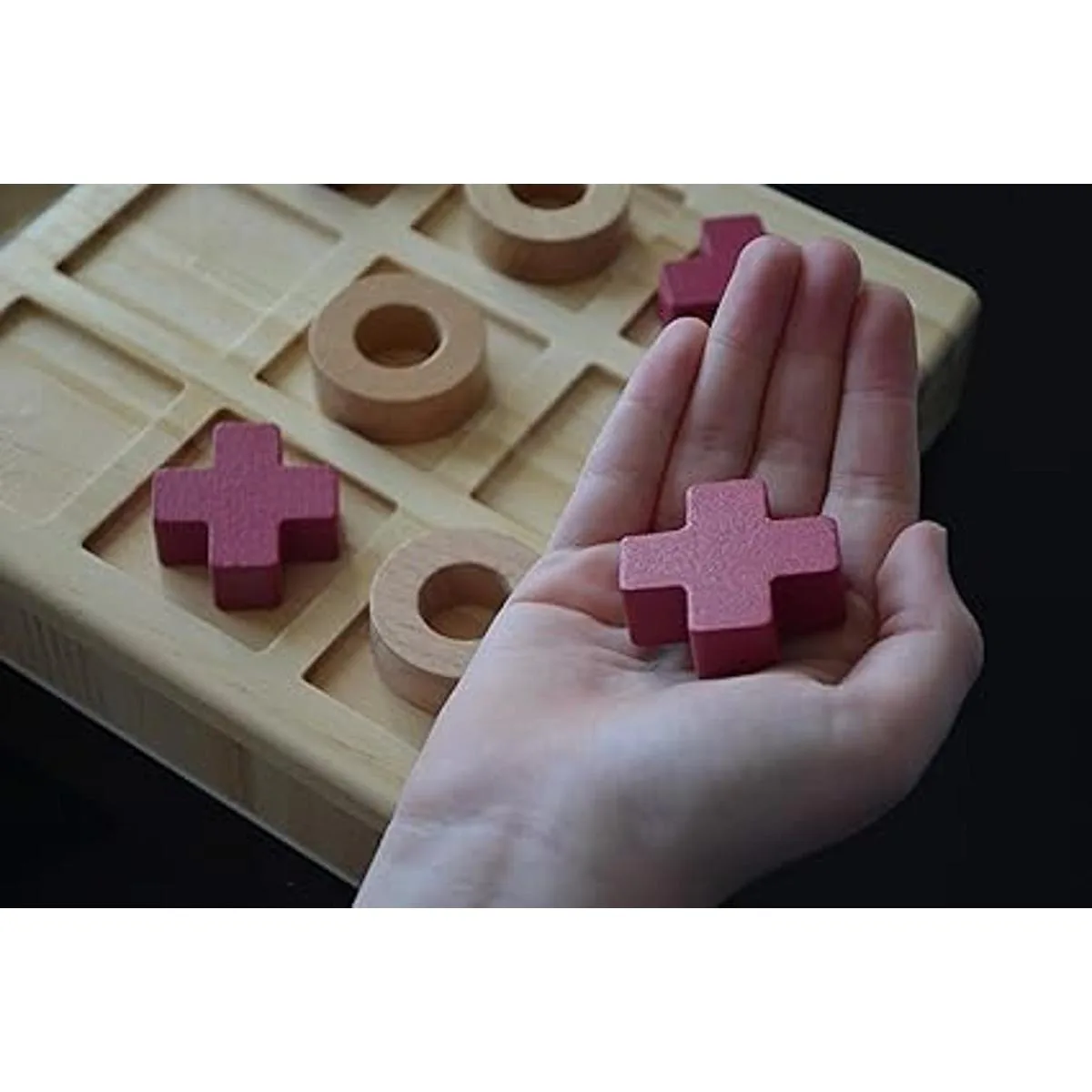 TIC TAC Toe Juego familiar incluye 10 piezas de juego de_2