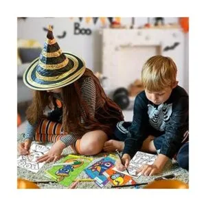 ArtCreativity Libros para colorear de Halloween para_6