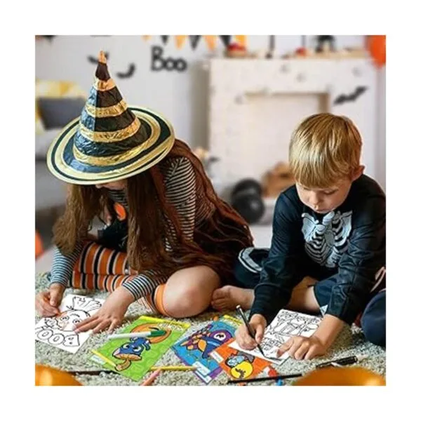 ArtCreativity Libros para colorear de Halloween para_6