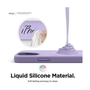 Elago Funda de silicona para celular iPhone 12 iPhone_3