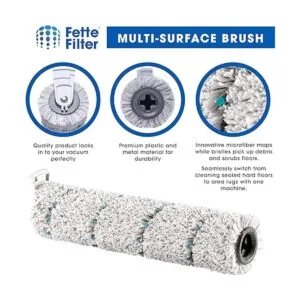 Filtro Fette Rodillo de cepillo para superficies
