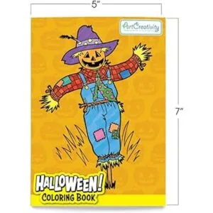 ArtCreativity Libros para colorear de Halloween para_3
