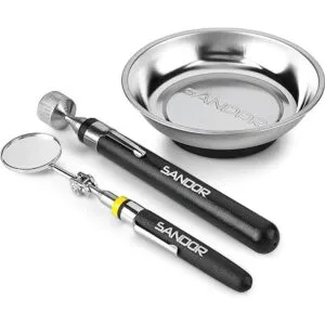 Juego de herramientas de inspección de 3 piezas Mini