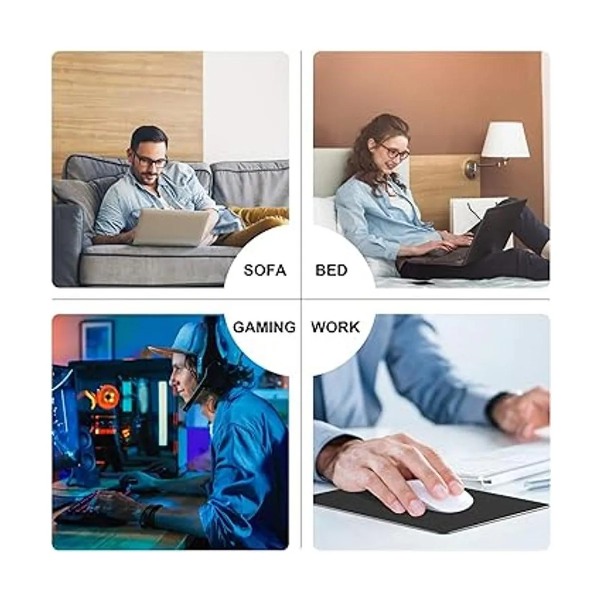 JEDIA Alfombrilla para mouse alfombrilla de mouse de_3