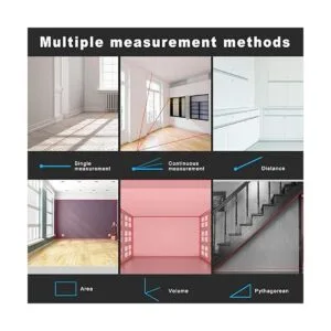 Medición láser de 165 pies164.0 ft FtinM de conmutación