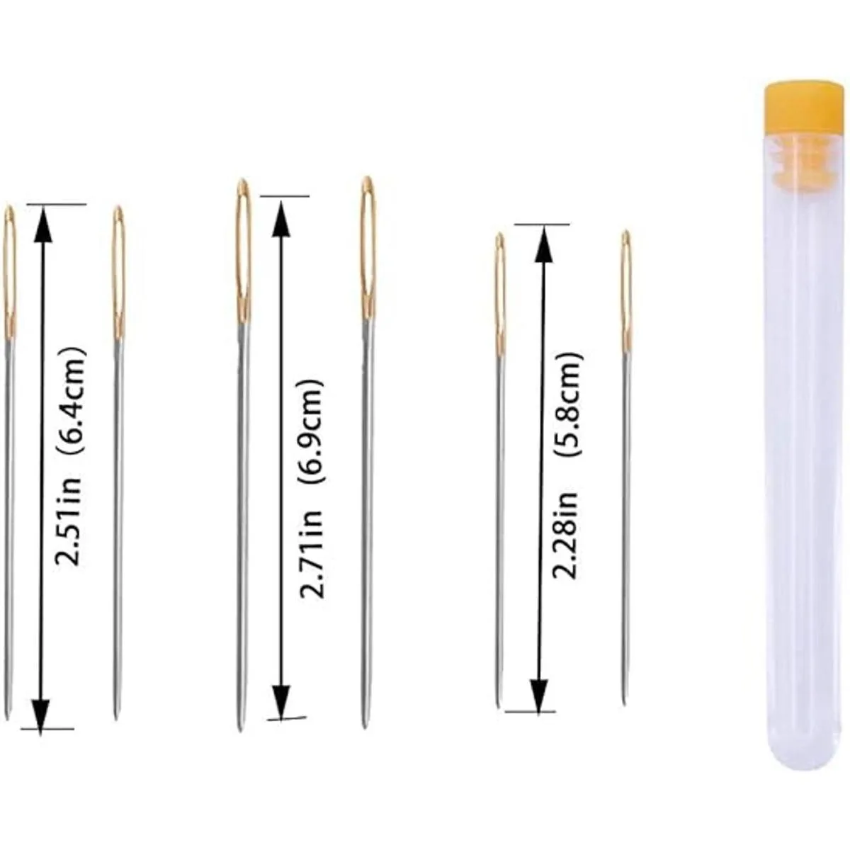 Hilo de lino encerado y punzón de mango de madera agujas