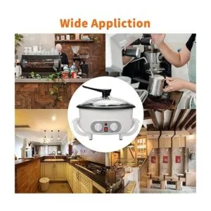 Máquina tostadora de café mejorada para uso doméstico