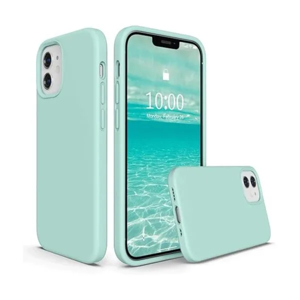 SURPHY Funda de silicona compatible con iPhone 12 Mini de_1