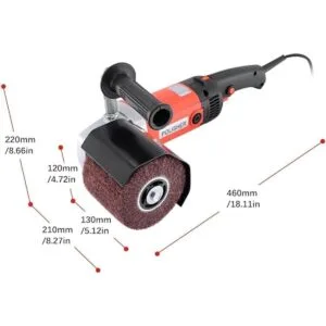 Máquina pulidora de metal de 1400 W pulidora eléctrica_3