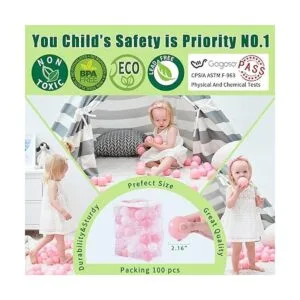 GOGOSO Bolas para pozo de bolas bola de océano para niños_3