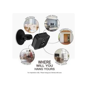 HOLACA Soporte de montaje en pared sin tornillos para_5