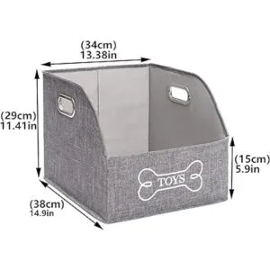 Geyecete Big Dog Toys Contenedores de almacenamiento de