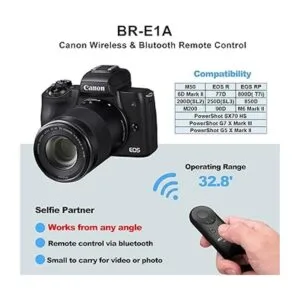 AODELAN Obturador inalámbrico para Canon EOS M50 M50 Mark_2