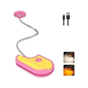 BIGMONAT Luz de lectura recargable en la cama para niños_1