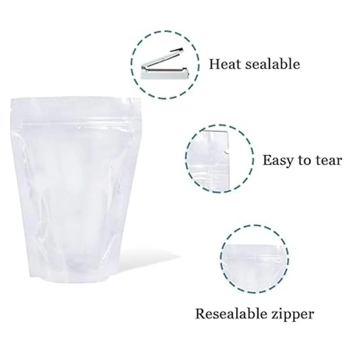 Paquete de 100 unidades tamaño exterior de 5.5 x 7.9_2