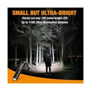 EverBrite Mini linterna LED de alto lúmenes llavero EDC