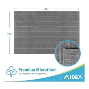 AIDEA Paños de limpieza de microfibra muy suaves_2